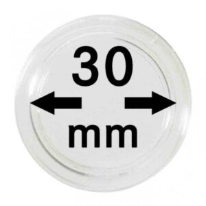 Capsules monnaies Ø intérieur 30 mm, paquet de 10