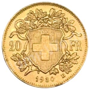 Vreneli 20 Francs 1930
