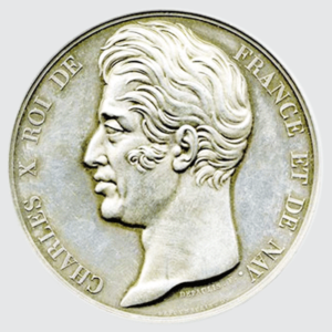 Charles X (1824-1830) - Médaille en argent