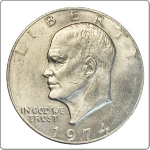USA 1 Dollar Eisenhower 1974 Denver