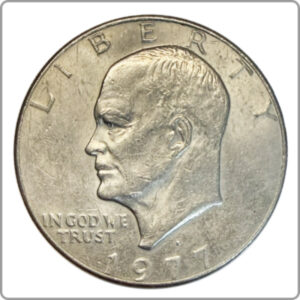 USA 1 Dollar Eisenhower 1977 Denver