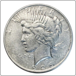 USA 1 Dollar 1 Dollar type Peace 1926 San Francisco - D